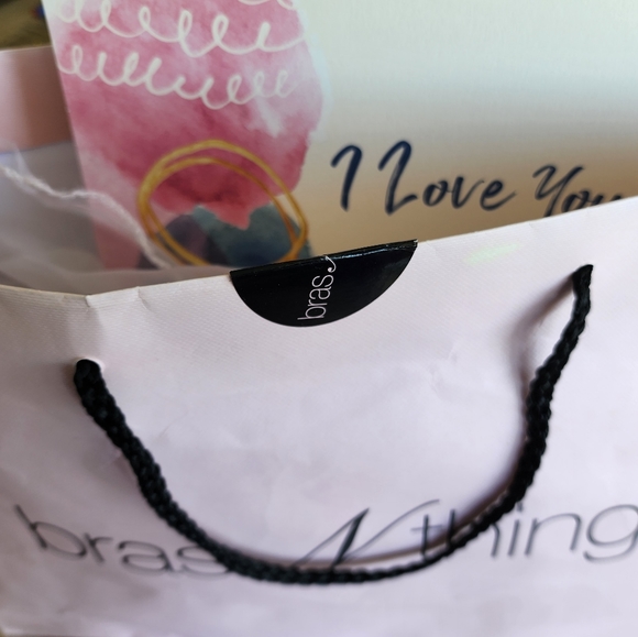 NWOT BRAS N THINGS sz 12B 2 piece lingerie set in Christmas red with diamantes - Picture 16 of 16